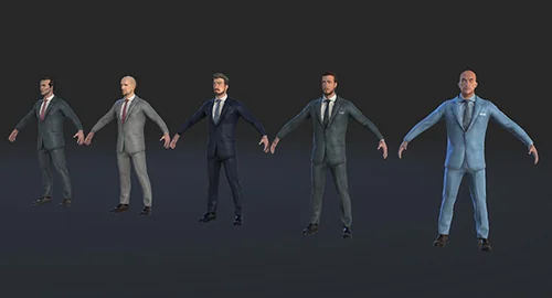 Men in Suits Pack скачать
