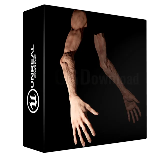 First Person Base Arms Vol. 1 - Skinny Male