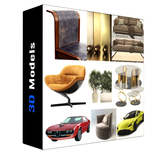 3DDD/3DSky PRO Model Bundle Апрель 2024