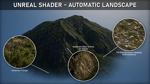 Unreal Shader Automatic Landscape скачать