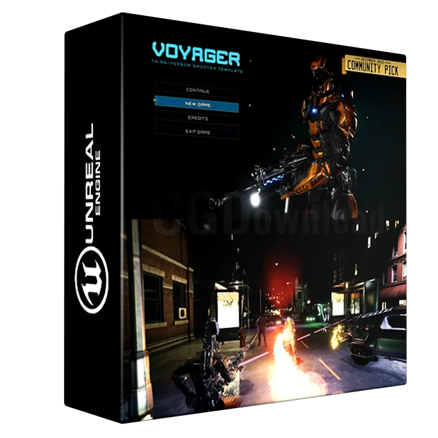 Voyager: Third Person Shooter Template