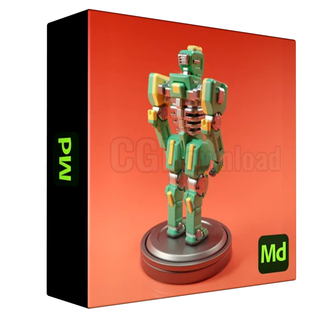 Designing a 3D Robot in Substance Modeler
