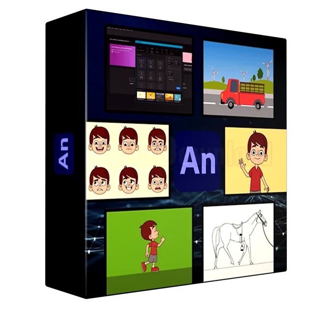Mastering 2D Animation in Adobe Animate (Basic to Advance)