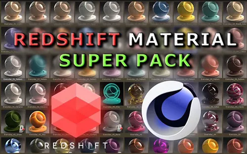 Redshift Material Super Pack скачать