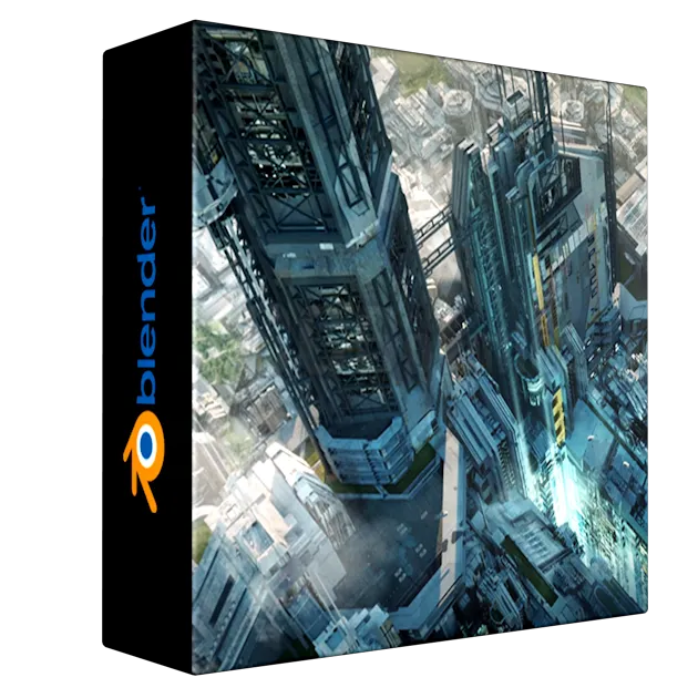 Developing an Industrial Concept in Blender and Photoshop