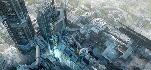 Developing an Industrial Concept in Blender and Photoshop скачать
