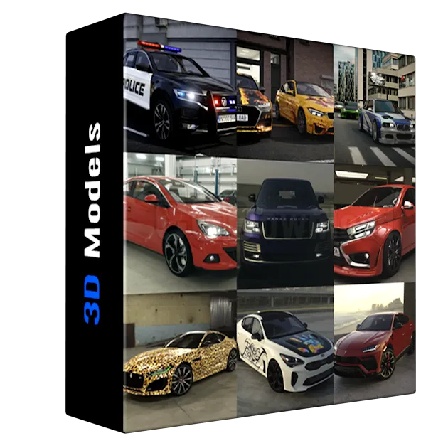 CARS MEGAPACK (15 MODELS)