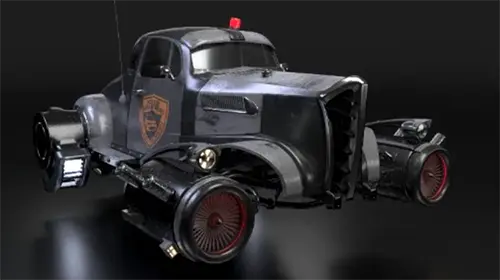Creating a retro futuristic car in Blender скачать