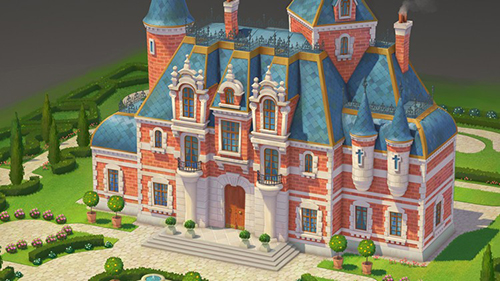 Game Stylized Building Concept Art скачать