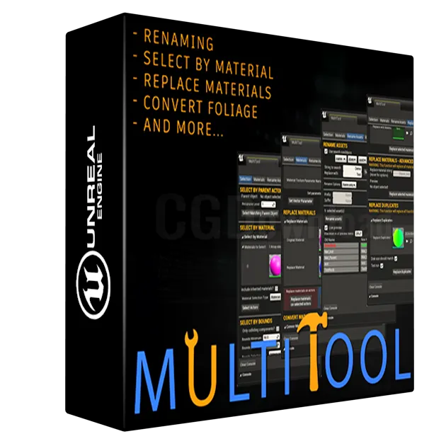 MultiTool - Quick batch operations on assets