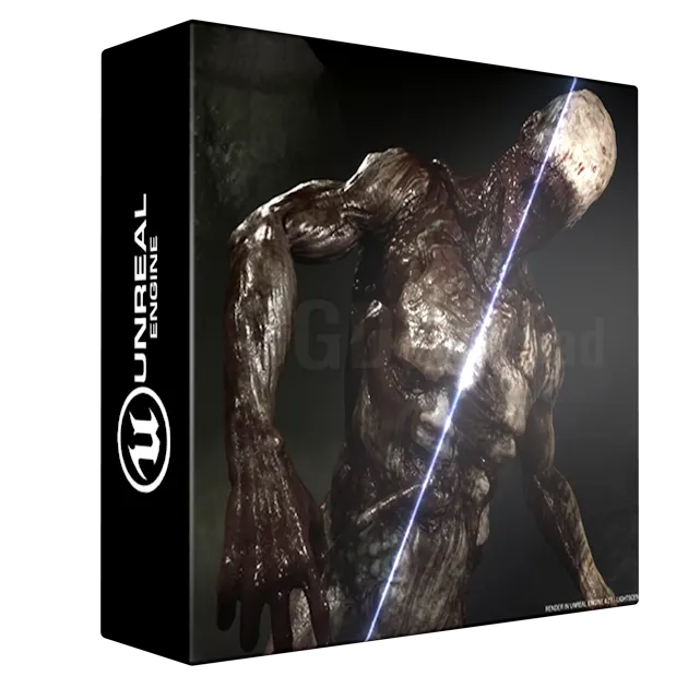Parasite Zombie 05 - Game Assets + Extra