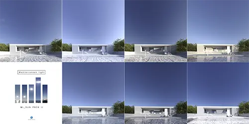 Mediterranean HDRI Light Packs скачать