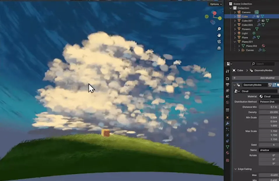 Painterly Clouds скачать