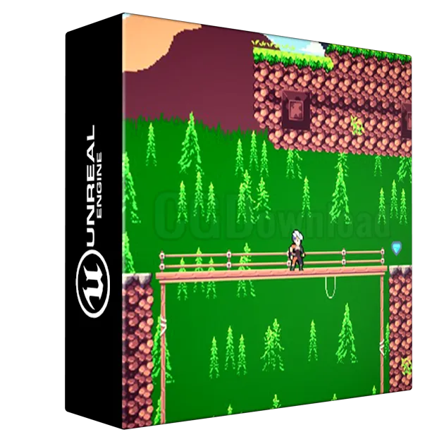 Make a 2D platformer in Unreal engine 5 C++