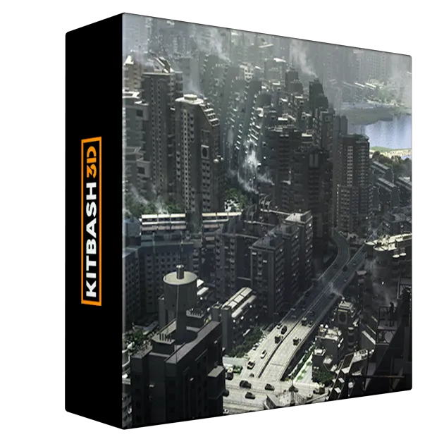 Kitbash3d – Soviet Blocks