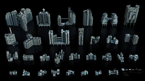 Kitbash3d – Soviet Blocks скачать