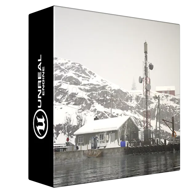 Norwegian Winter Island Village Megapack