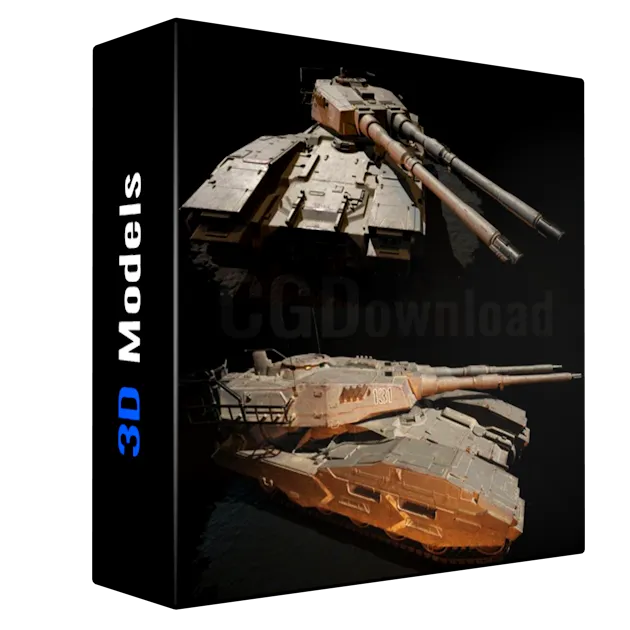 PBR Game & Cars 3D-Models Bundle Июнь 2024