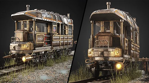 Mastering 3D Modeling, Unwrapping, and Texturing a Train скачать