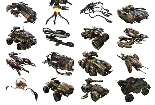 Unreal Tournament 3 Vehicles Game Models скачать