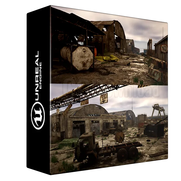 ABANDONED FACTORY / Industrial railway zone