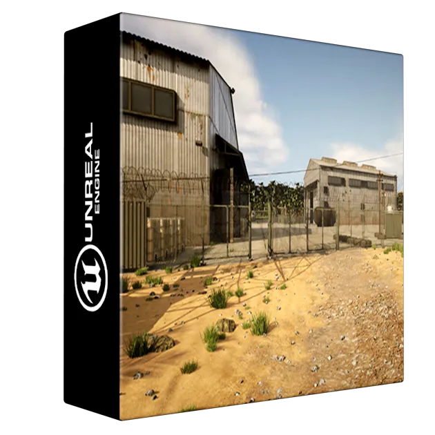 Hangar warehouse in the tropics