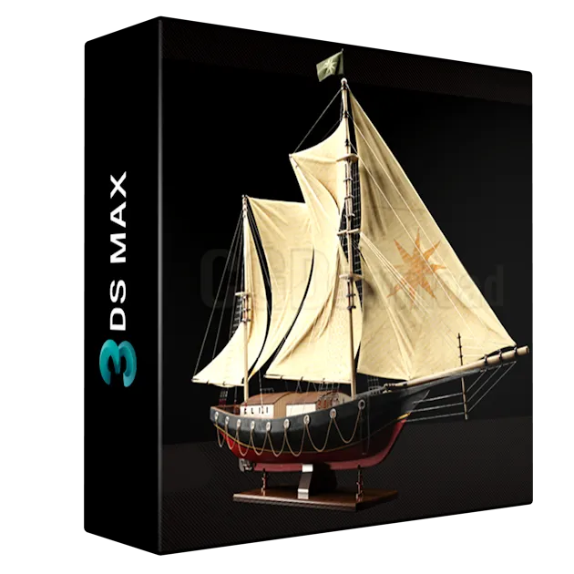 Sailing Boat Tutorial ( Modeling, Texturing, Lighting)
