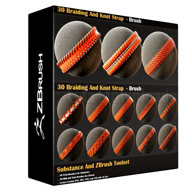 30 Braiding And Knot Strap - Brush