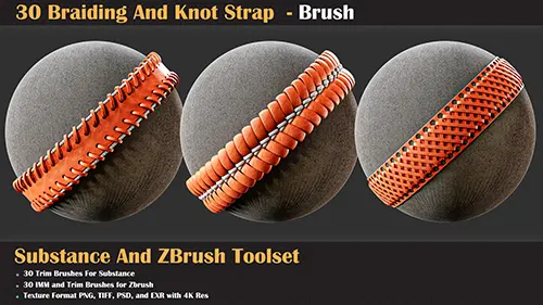 30 Braiding And Knot Strap - Brush скачать