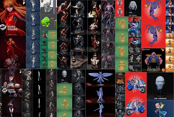 3D Print Models Bundle Июль 2024 скачать