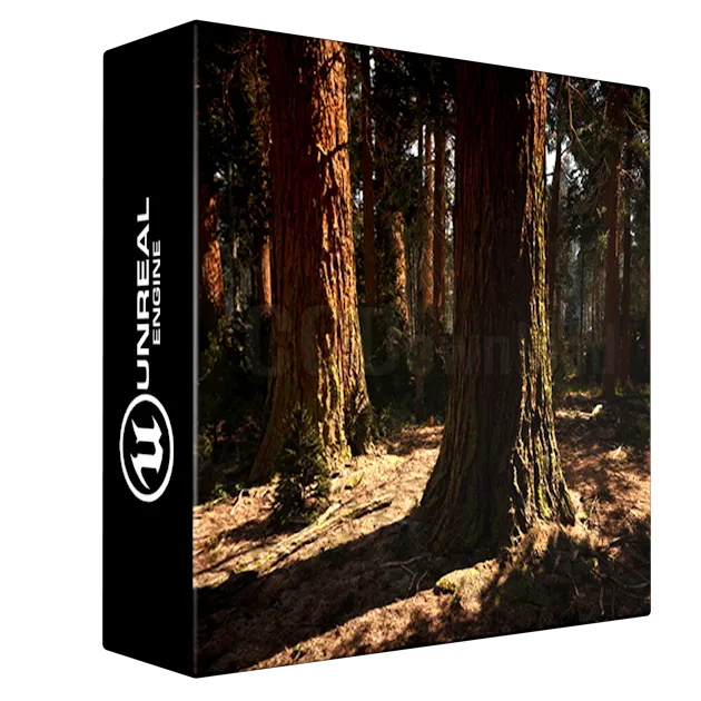 MW Redwood Forest Trees Biome
