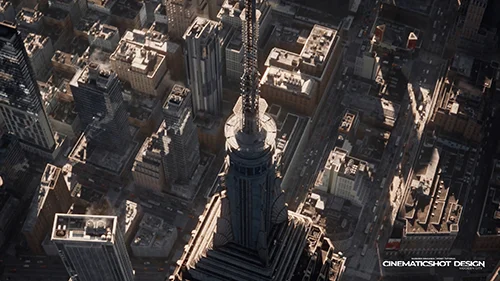 Cinematic Shot Design Modern city скачать