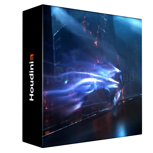 Houdini Anime FX: Hero Anime Run
