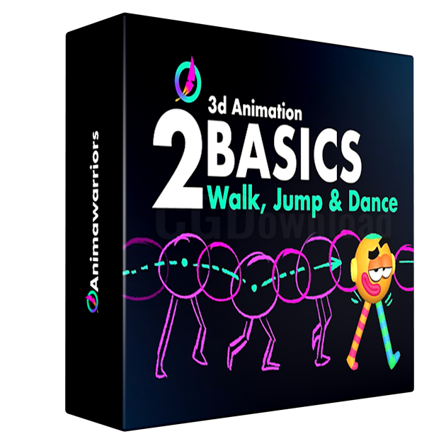 Animawarriors - 3D Animation Basics 02 - Walk, Jump & Dance