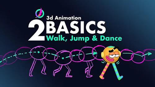 Animawarriors - 3D Animation Basics 02 - Walk, Jump & Dance скачать