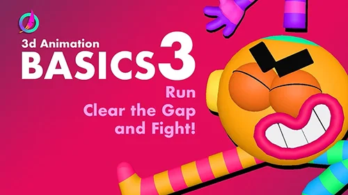 Animawarriors - 3D Animation Basics 03 - Run - Clear the Gap and Fight скачать