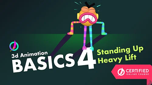 Animawarriors - Animation Basics 04 - Standing up & Heavy Lift скачать