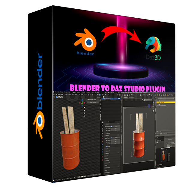 Blender to Daz Studio Plugin