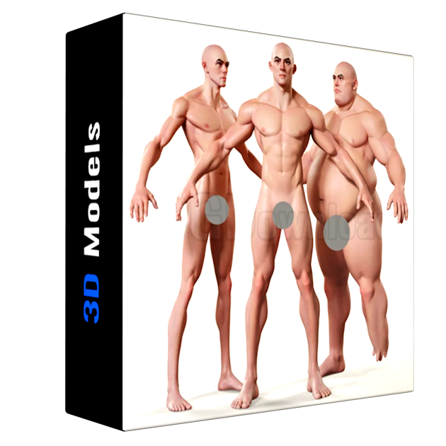 3D Scan Store - Morphable Stylised Male & Female