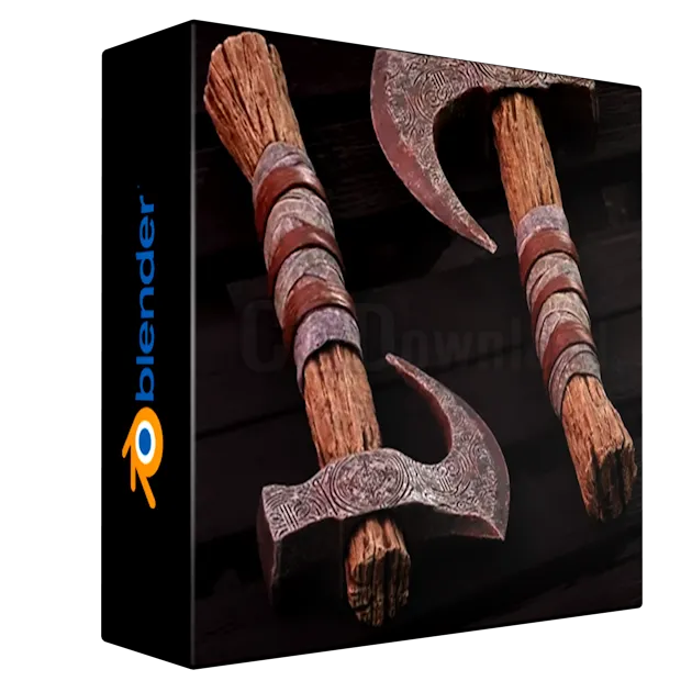 Weapon Modelling and Texturing in Blender, Zbrush & Painter