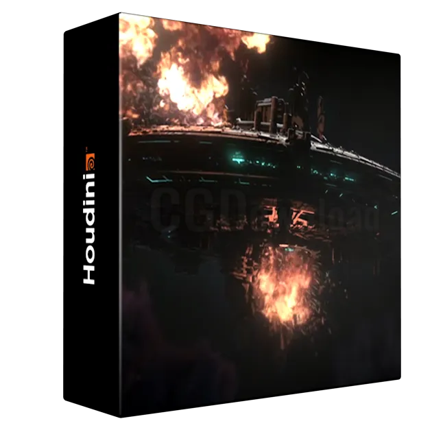 Pixelfront The Mothership – Lighting & Compositing in Houdini, Arnold & Nuke