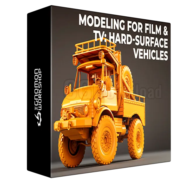 Modeling For Film & TV Hard-Surface Vehicles