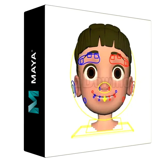 Rig facial para animación en Maya