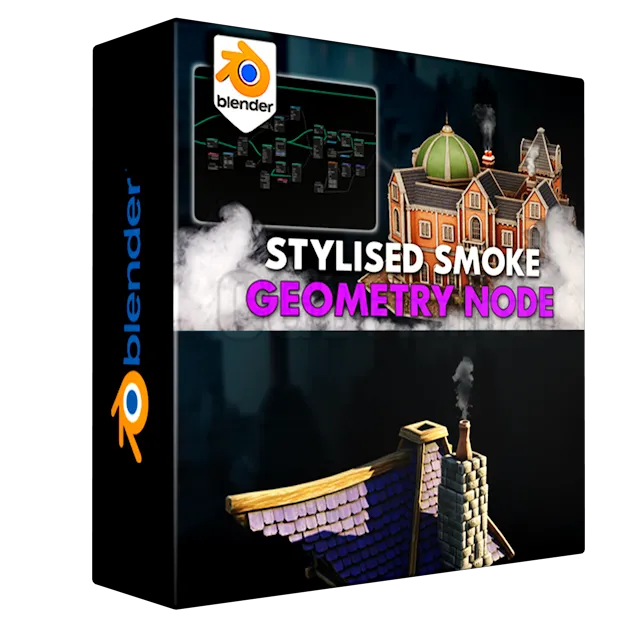 Blender 4 3DT Smoke Generator Geometry Node