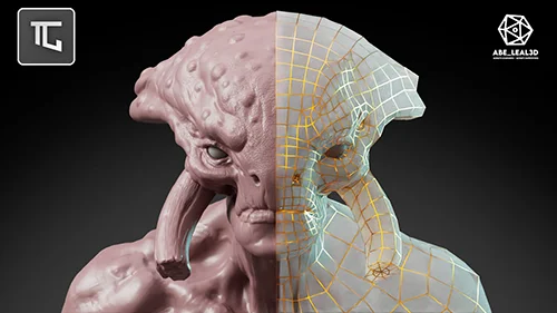 Abe Leal 3D - Complete Guide to Retopology скачать