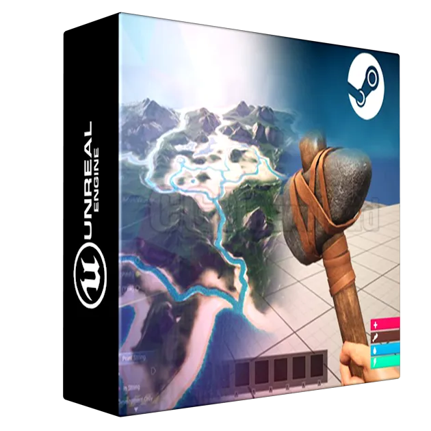 Unreal Engine 5 Multiplayer Steam Survival Game Course