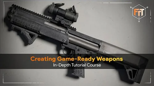 Creating Game-Ready Weapons Using Blender & Substance Painter скачать