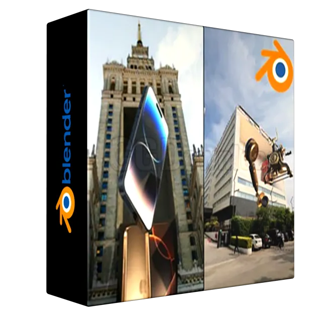 Create Pro-Level CGI & VFX Ads in Blender : Beginner to Pro