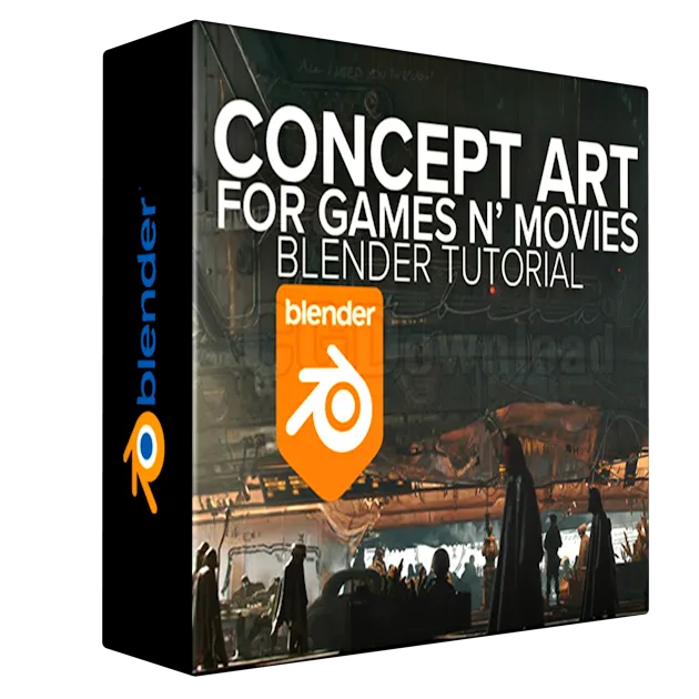 Concept Art for Games N' Movies in Blender