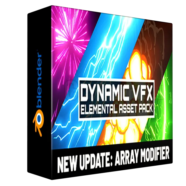 Blender Dynamic Vfx - Elemental Asset Pack
